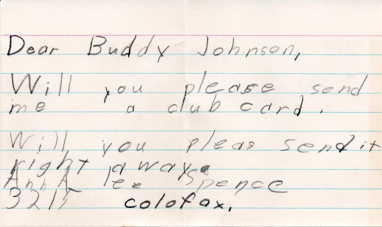 05-18 Envelope letter from child