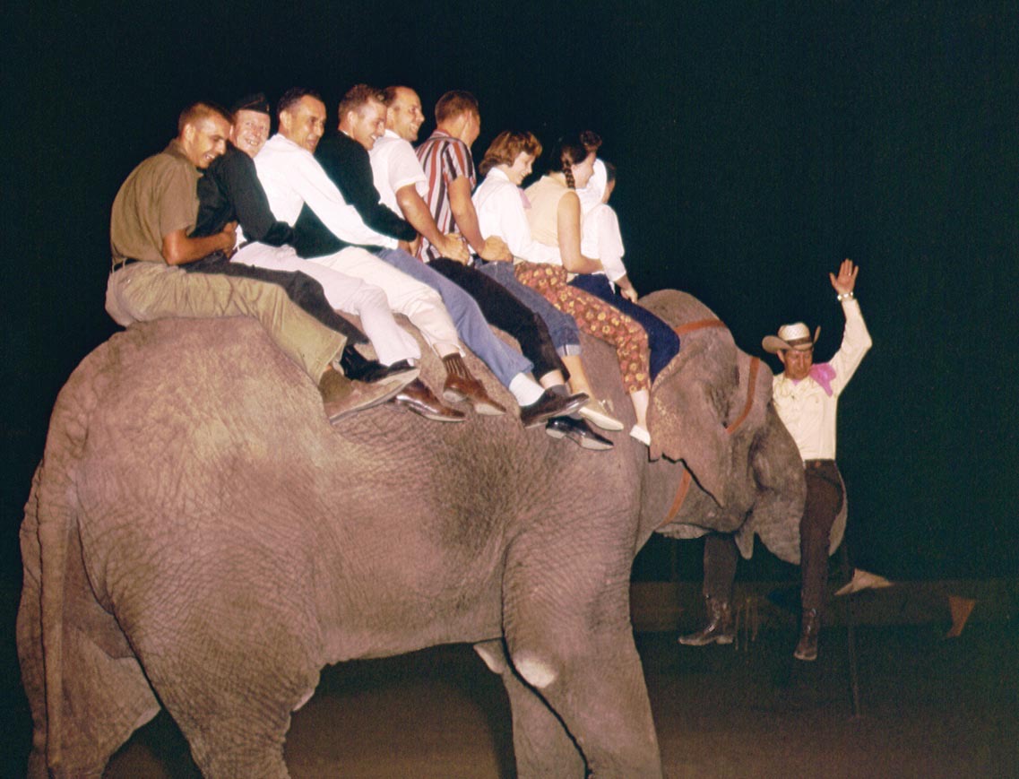 08-16 CSF Buddy & people on elephant