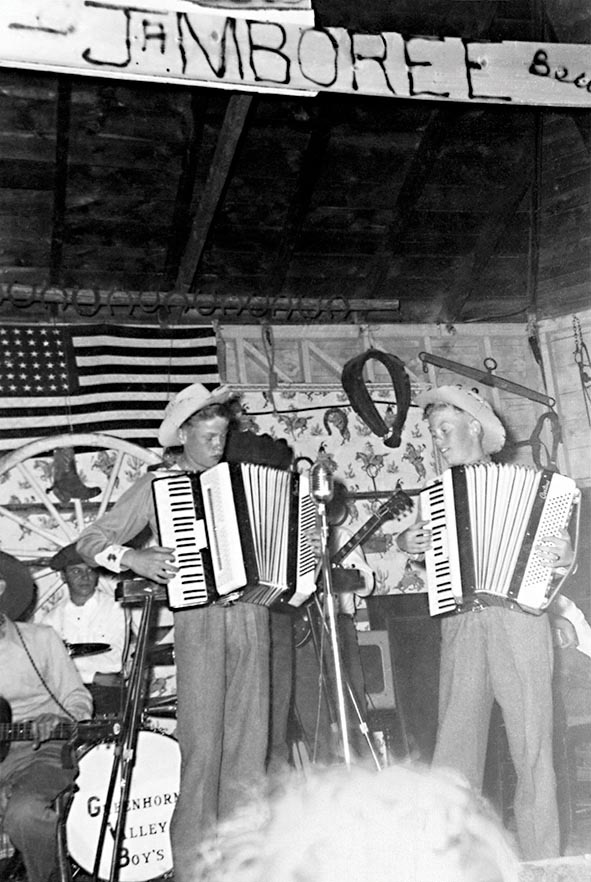 10-17 Jamboree 1958 two accordion
